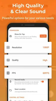 XRecorder android App screenshot 1